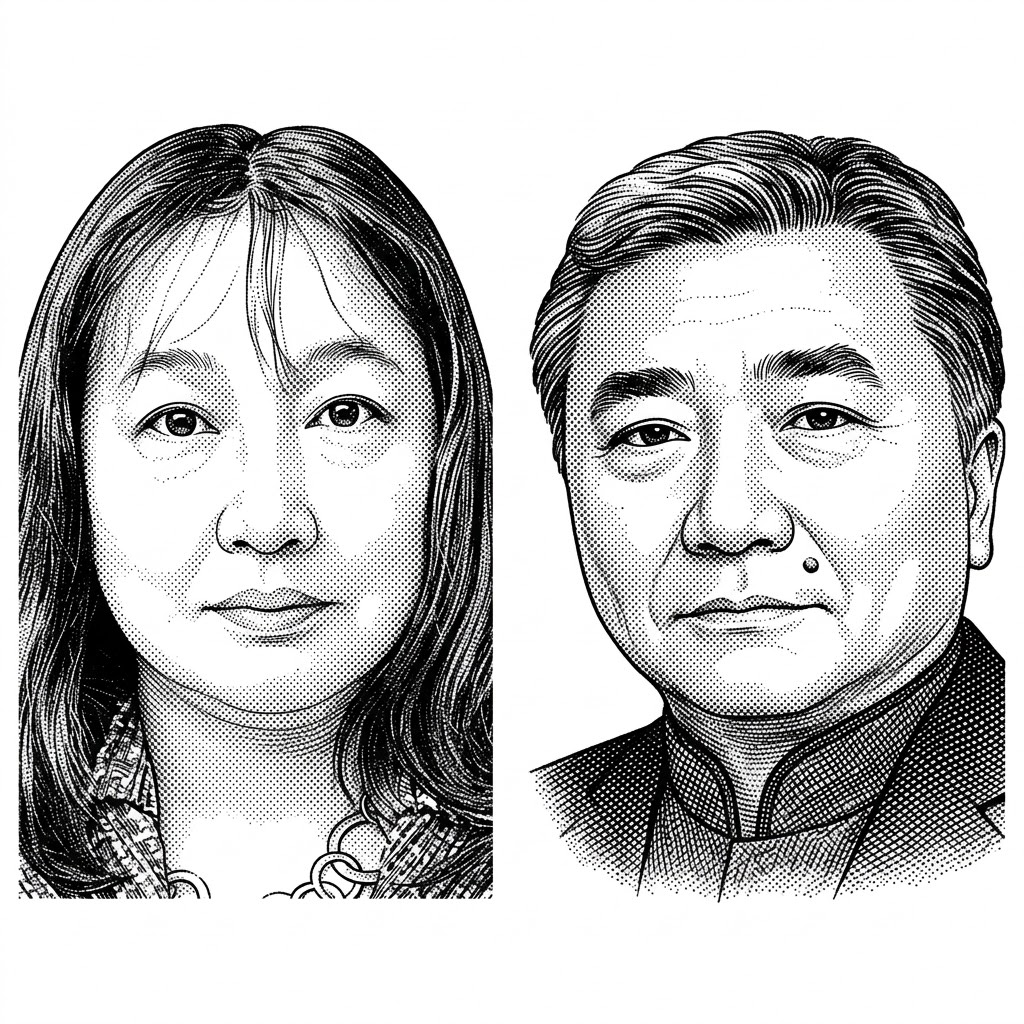Masaaki Kurosu and Kaori Kashimura
