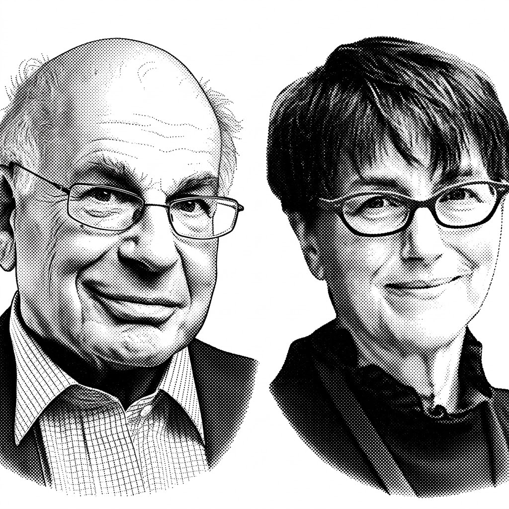 Daniel Kahneman and Barbara Fredrickson